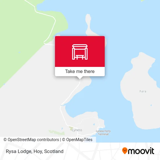 Rysa Lodge, Hoy map