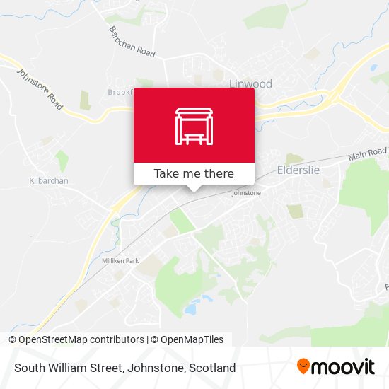 South William Street, Johnstone map