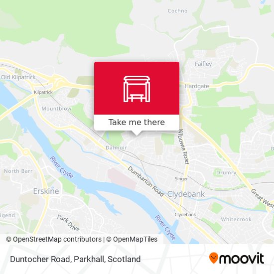 Duntocher Road, Parkhall map