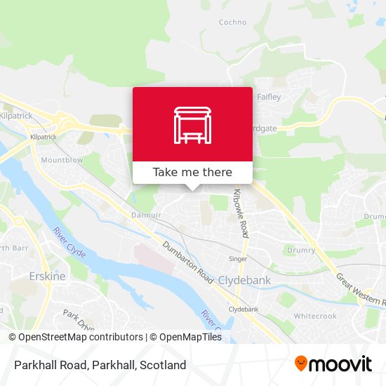 Parkhall Road, Parkhall map