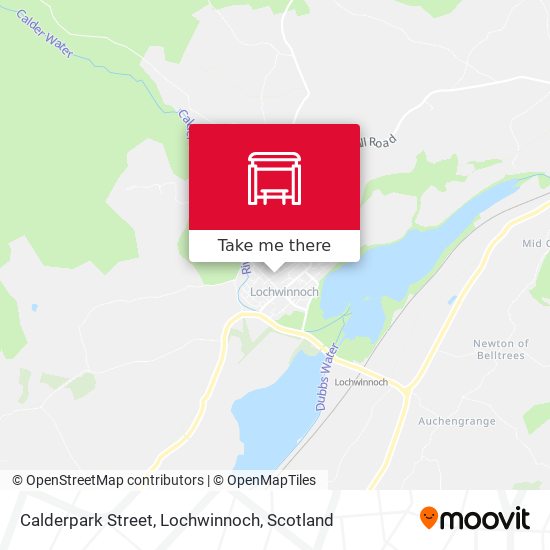 Calderpark Street, Lochwinnoch map