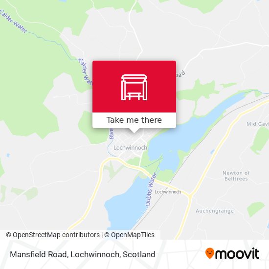 Mansfield Road, Lochwinnoch map