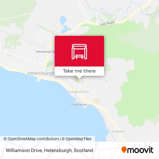 Williamson Drive, Helensburgh map