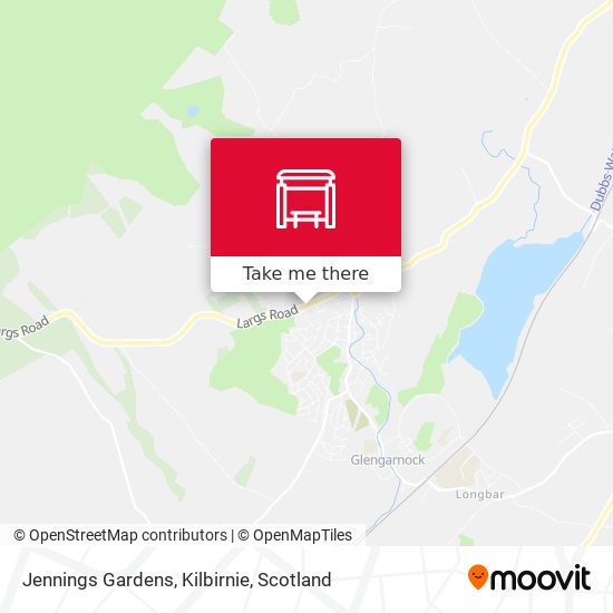Jennings Gardens, Kilbirnie map
