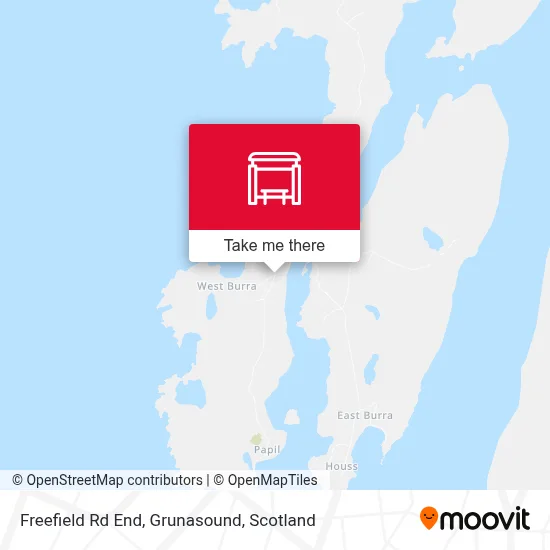 Freefield Rd End, Grunasound map