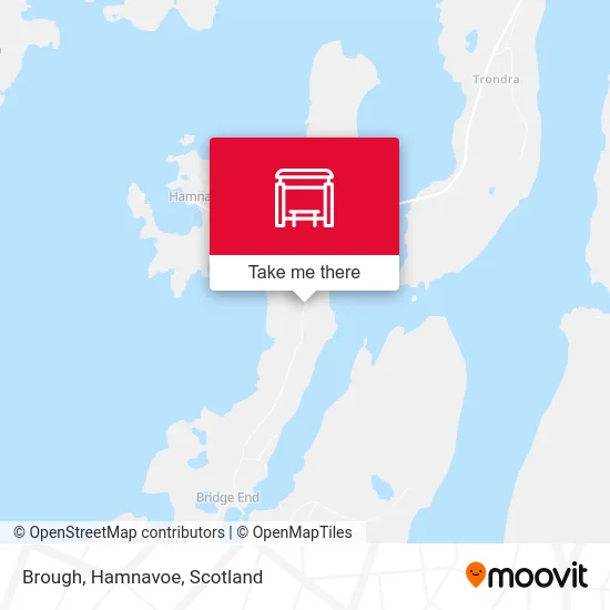 Brough, Hamnavoe map