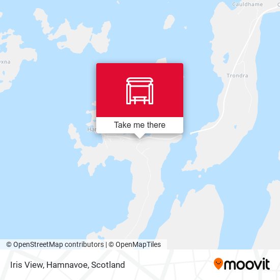 Iris View, Hamnavoe map