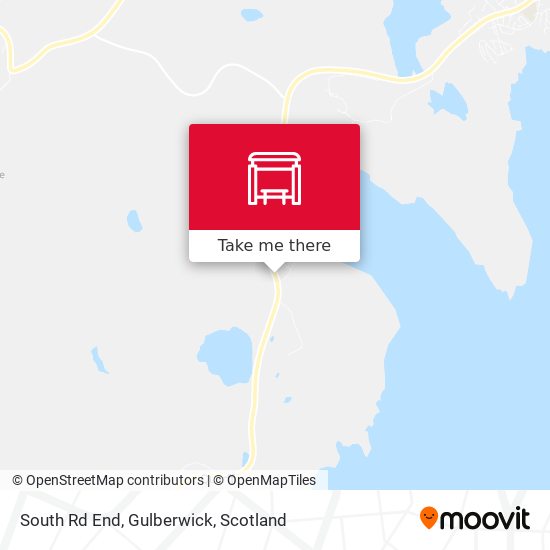 South Rd End, Gulberwick map
