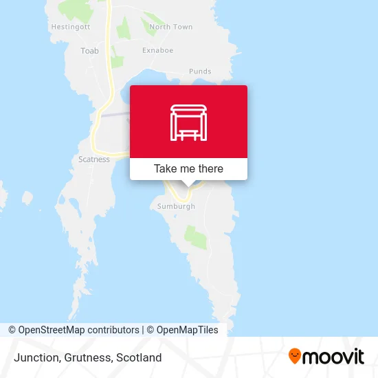 Junction, Grutness map