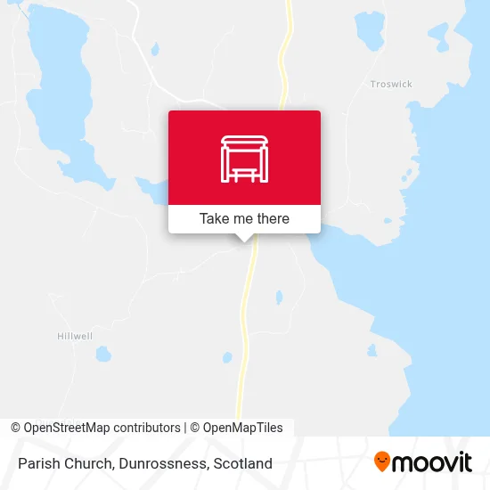 Parish Church, Dunrossness map