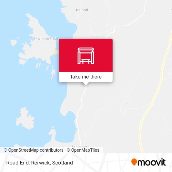 Road End, Rerwick map