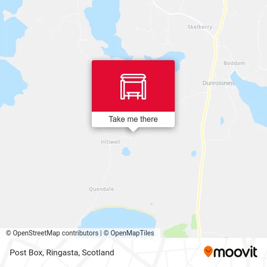 Post Box, Ringasta map
