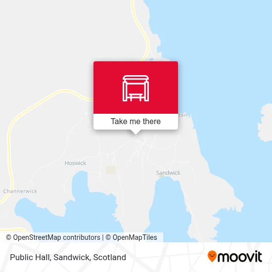 Public Hall, Sandwick map