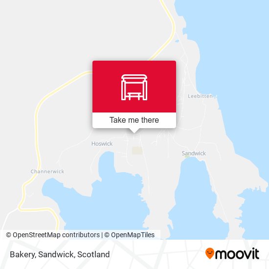Bakery, Sandwick map