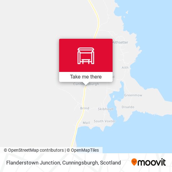 Flanderstown Junction, Cunningsburgh map