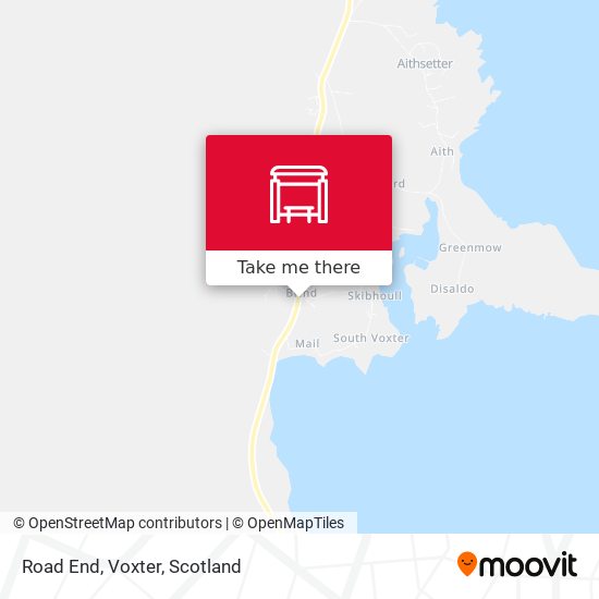 Road End, Voxter map