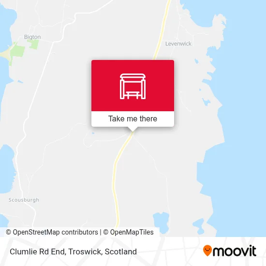 Clumlie Rd End, Troswick map