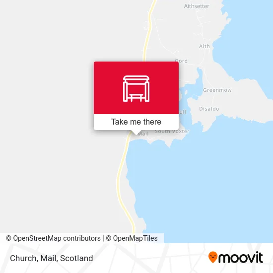 Church, Mail map