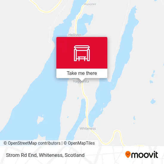 Strom Rd End, Whiteness map