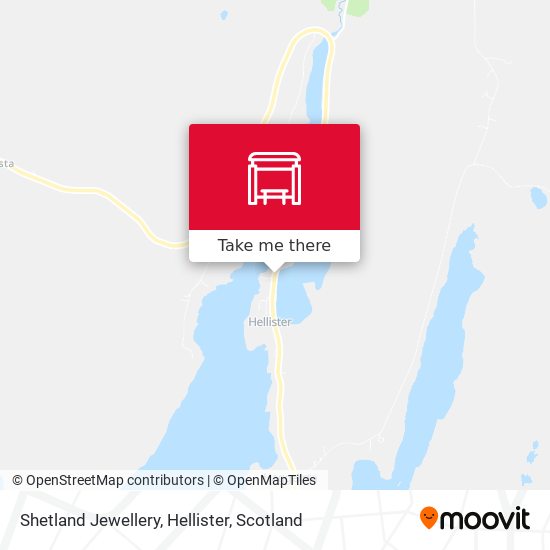 Shetland Jewellery, Hellister map