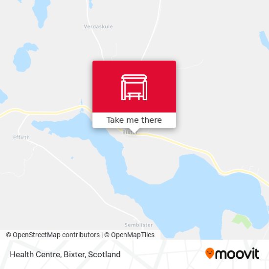Health Centre, Bixter map