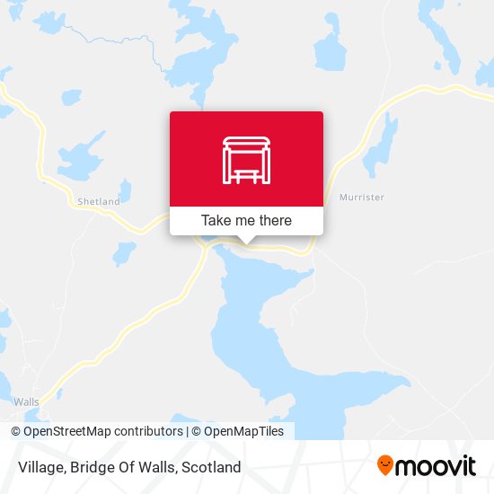 Village, Bridge Of Walls map