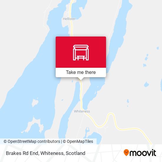 Brakes Rd End, Whiteness map