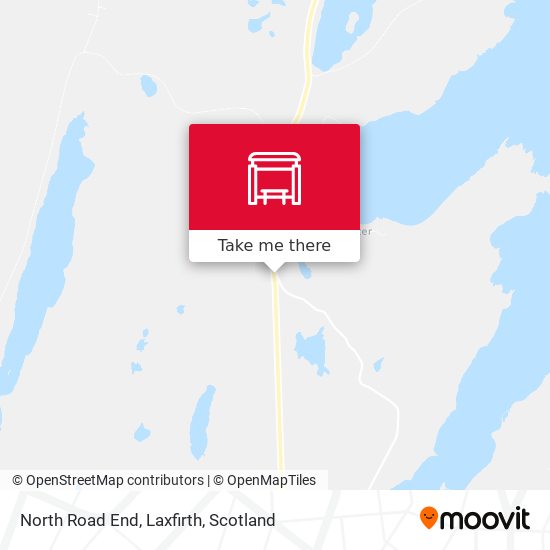 North Road End, Laxfirth map