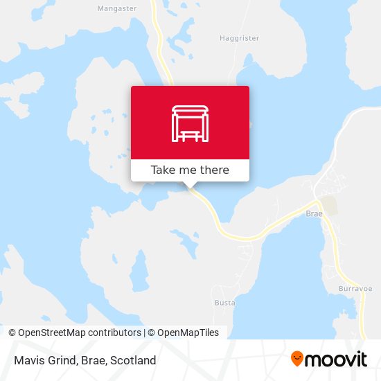 Mavis Grind, Brae map