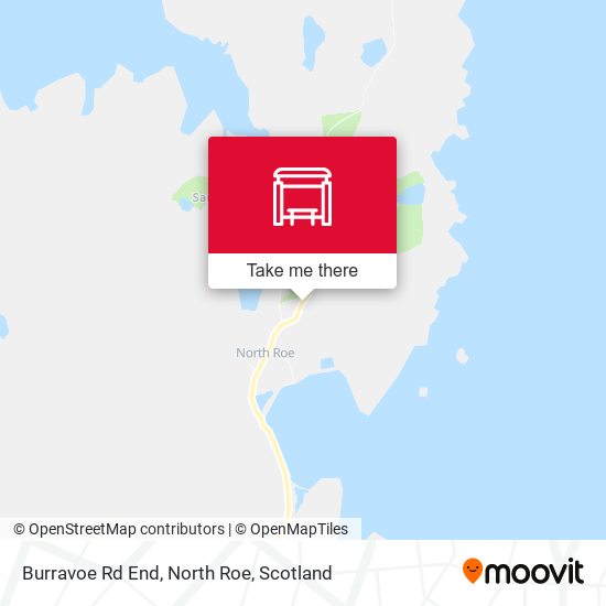Burravoe Rd End, North Roe map