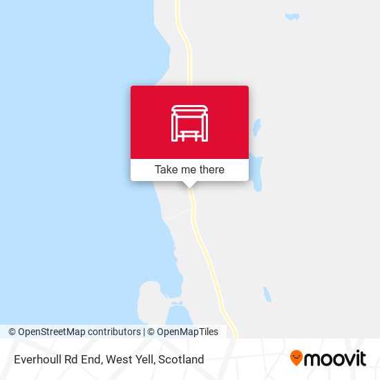 Everhoull Rd End, West Yell map