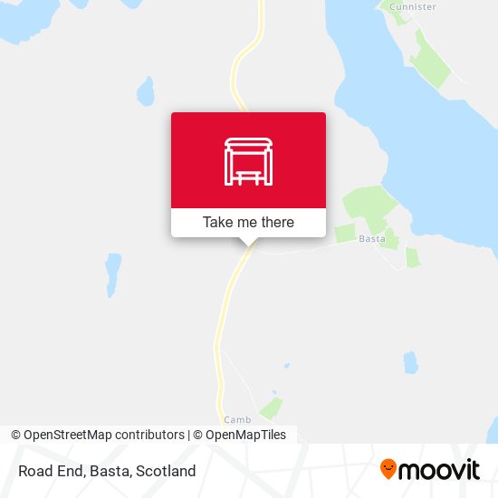 Road End, Basta map