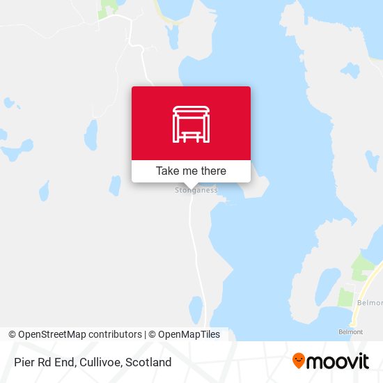 Pier Rd End, Cullivoe map