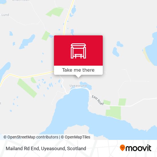 Mailand Rd End, Uyeasound map
