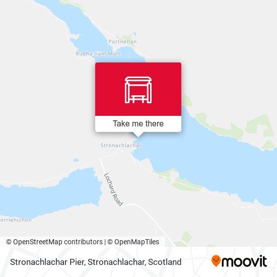 Stronachlachar Pier, Stronachlachar map