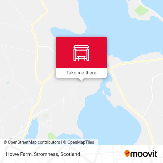 Howe Farm, Stromness map