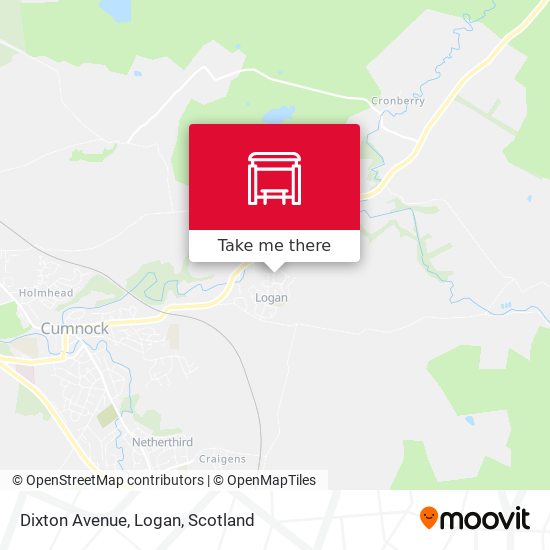 Dixton Avenue, Logan map