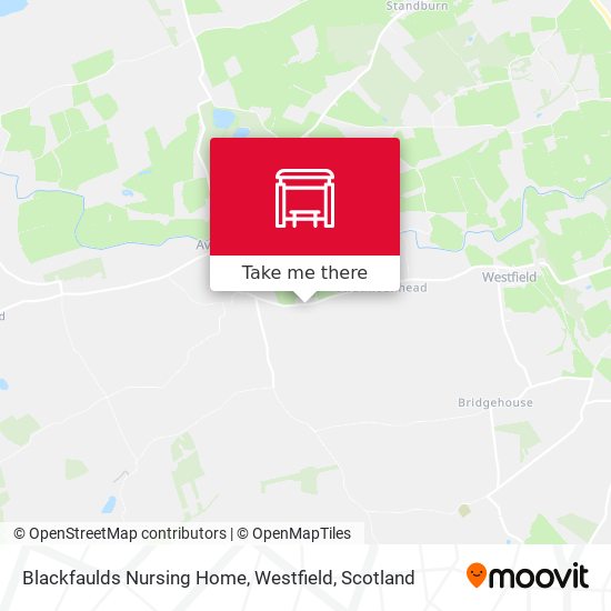 Blackfaulds Nursing Home, Westfield map