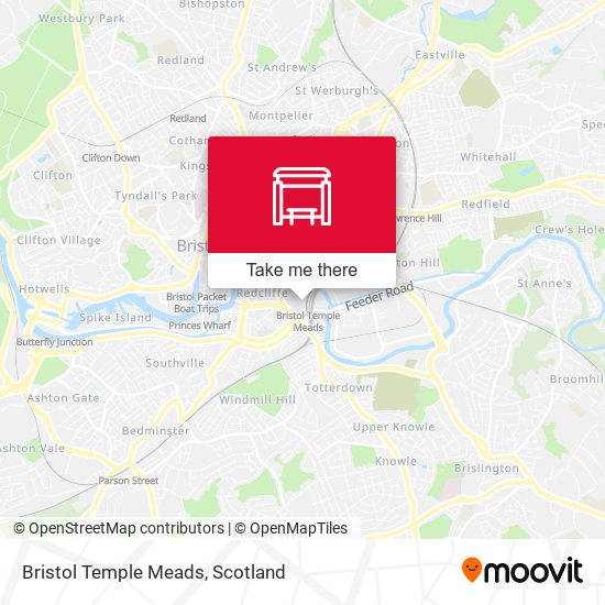 Bristol Temple Meads map
