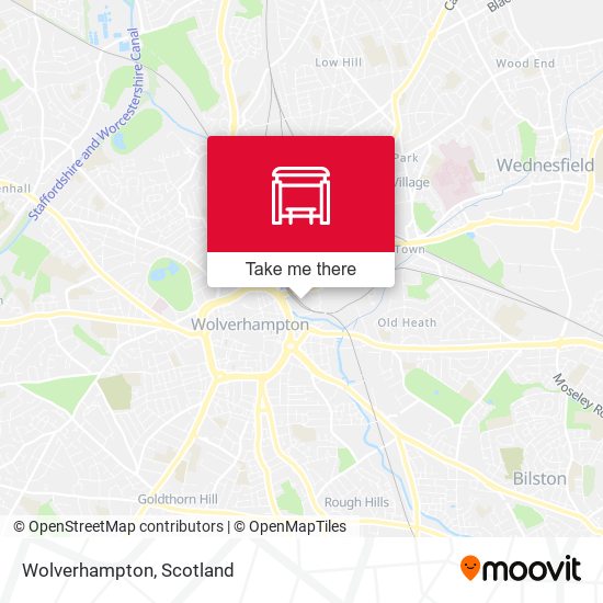 Wolverhampton map