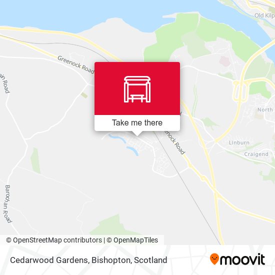 Cedarwood Gardens, Bishopton map