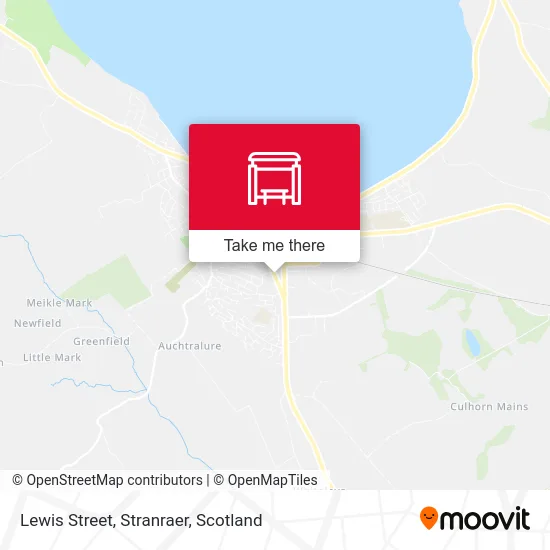 Lewis Street, Stranraer map