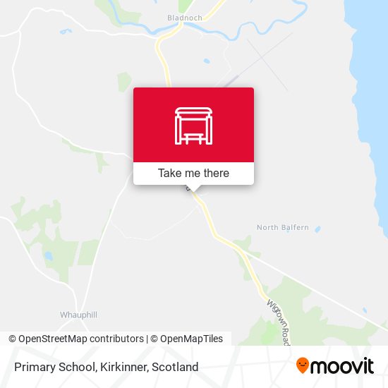 Primary School, Kirkinner map
