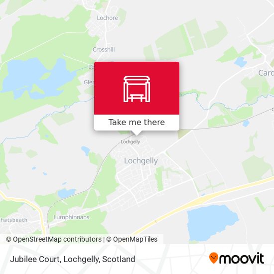 Jubilee Court, Lochgelly map