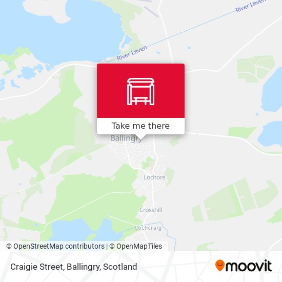 Craigie Street, Ballingry map
