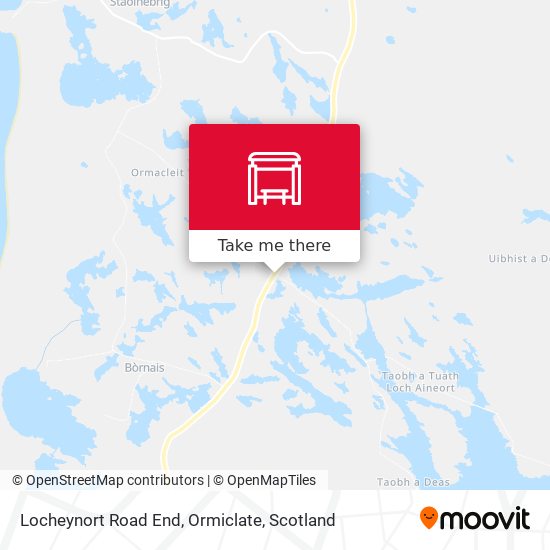 Locheynort Road End, Ormiclate map