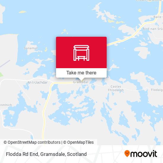 Flodda Rd End, Gramsdale map