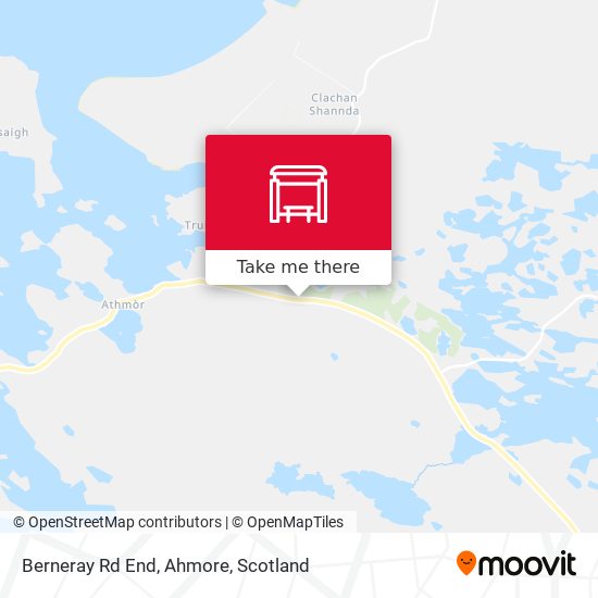 Berneray Rd End, Ahmore map