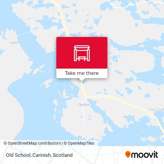 Old School, Carinish map