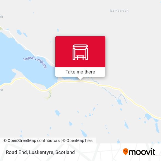 Road End, Luskentyre map